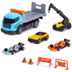 Formula Racer Rennwagen Set mit Transportfahrzeug in zwei Varianten 1 Stück – Dickie Toys Bild 2