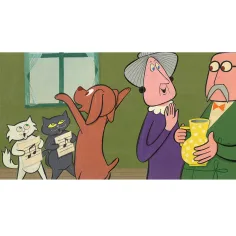 Frakk und die faulen Katzen Diafilm