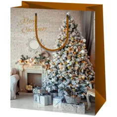 Frohe Weihnachten! Weihnachts-Riesen-Geschenktasche 40x20x56cm