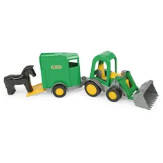 Frontlader-Traktor mit Pferdeanhänger 41cm - Wader Bild 2