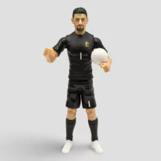 Fußballspieler Actionfigur, 20 cm - Belgien, Courtois im Trikot Nr. 1 Bild 2