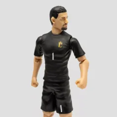 Fußballspieler Actionfigur, 20 cm - Belgien, Courtois im Trikot Nr. 1 Bild 4