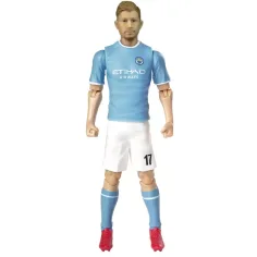 Fußballspieler Actionfigur, 20 cm - Manchester City, De Bruyne im Trikot Nr. 17