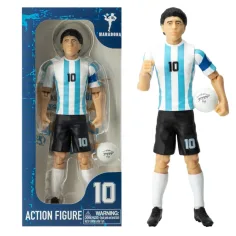 Fußballspieler Actionfigur, 20cm - Argentinien Maradona im Trikot mit der Nummer 10