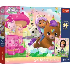 Gabi Puppenhaus Gabi der Retter 24-teiliges Maxi Puzzle - Trefl