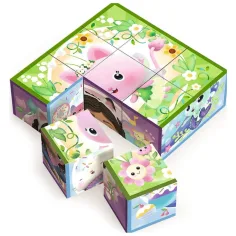 Gabis Puppenhaus 9-teiliges Würfelpuzzle – Trefl Bild 2