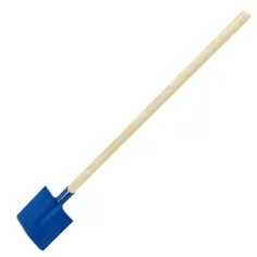 Garten-Schaufel mit Holzgriff in Blau 75cm - Woodyland Bild 1