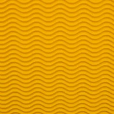 Gelbe Dekoration 3D-Wellpappe B2 50x70cm 1 Stück