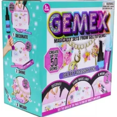 Gemex: Schmuckset zur Herstellung von Edelsteinen aus Gel