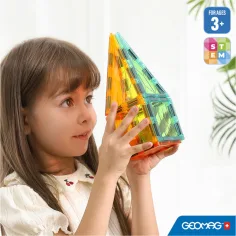 Geomag: Magnetische Fliesen Edelsteine Magnetbausteine 16er Set Bild 4