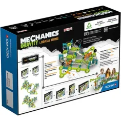 Geomag Mechanics Gravity Loops magnetisches Konstruktionsspielzeug 130-teilig Bild 2