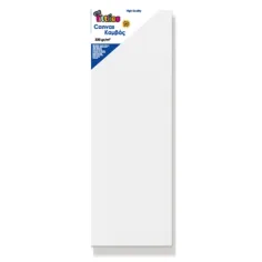 Gespannte weiße Leinwand 30x90cm
