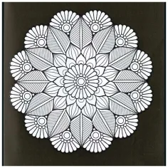 Glänzende Malbücher - Mandalas Bild 3