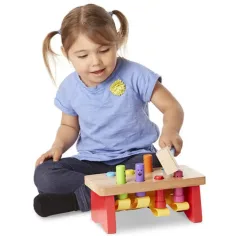 Hämmernder Tisch Holz Geschicklichkeitsfördernd - Melissa & Doug Bild 3