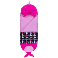 Happy Nappers: Rosa Walfisch-Kissen-Schlafsack 137cm Bild 2