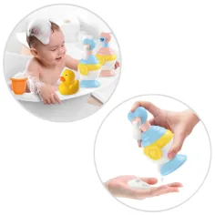 Happy World: Kleines Enten-Badespielzeug-Set in zwei Varianten Bild 4