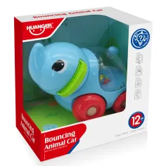 Happy World: Rollender Rassel-Elefant 11cm Bild 3