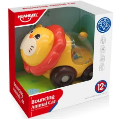 Happy World: Rollender Rassel-Löwe 11cm Bild 3