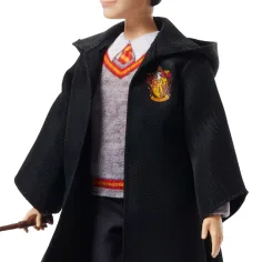 Harry Potter: Harry Puppe im Umhang mit Zauberstab - Mattel Bild 3