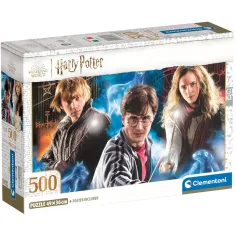 Harry Potter Hogwarts Helden HQC 500 Teile Puzzle - Clementoni