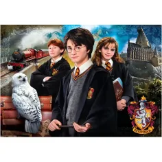 Harry Potter - Puzzle mit 1000 Teilen und Poster von Hogwarts - Clementoni Bild 2