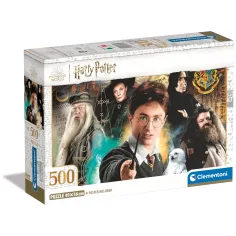 Harry Potter und der Stein der Weisen 500 Teile Puzzle - Clementoni Bild 1
