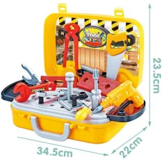 Heimwerker-Set im Koffer mit Werkzeugen Bild 2