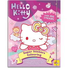 Hello Kitty Malbuch mit Aufklebern - Lisciani