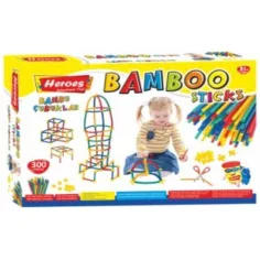 Heroes: Bambusstäbe Bauspielzeug 300-teilig