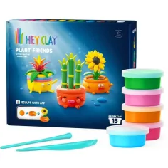 Hey Clay: Pflanzenfreunde kreatives Knetset – 15-teiliges Set
