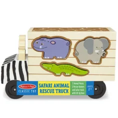 Holz Tier Formen Steckspiel - Melissa & Doug