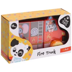Holz Tiny Tails magnetisches Feuerwehrauto - Trefl