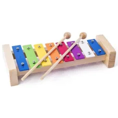 Holz-Xylophon-Instrument Bild 1