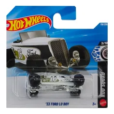 Hot Wheels: '33 Ford Lo Boy weißes Spielzeugauto 1/64 - Mattel