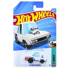 Hot Wheels: '70 Dodge Charger weißes Spielzeugauto 1/64 - Mattel