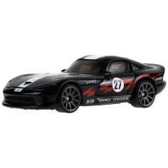 Hot Wheels: '96 Dodge Viper schwarzes Spielzeugauto 1/64 - Mattel