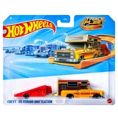 Hot Wheels: Chevy Silverado Transporter 1/64 – Mattel