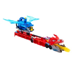 Hot Wheels City: Drachenfahrzeug Auto-Transporter - Mattel Bild 5
