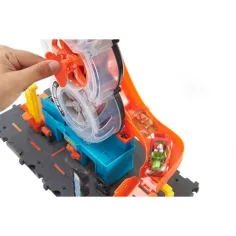 Hot Wheels: City Dreifach-Rad-Reifenservice-Spielset - Mattel Bild 3