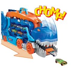 Hot Wheels City: Umwandelbarer Ultimate Auto-Transporter T-Rex - Mattel Bild 3
