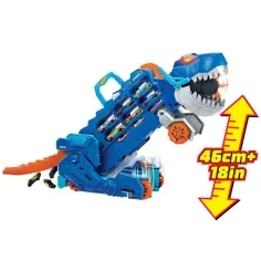 Hot Wheels City: Umwandelbarer Ultimate Auto-Transporter T-Rex - Mattel Bild 4