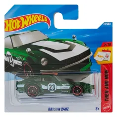 Hot Wheels: Datsun 240Z grünes Spielzeugauto 1/64 - Mattel