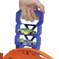 Hot Wheels: Doppelte Rennstrecke mit 2 Rennwagen - Mattel Bild 3