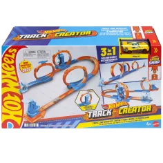 Hot Wheels: Dreifach-Schleifen-Bahn-Kreator-Set - Mattel