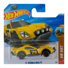 Hot Wheels: El Segundo Rallye gelbes Spielzeugauto 1/64 - Mattel