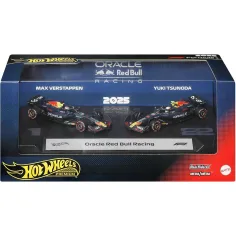Hot Wheels F1 Kleinwagen 2er Pack - Red Bull: Verstappen + Tsunoda - Mattel
