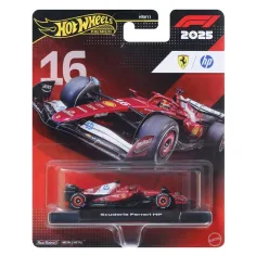 Hot Wheels: Formel-1 Spielzeugauto Ferrari - #16 Charles Leclerc - Mattel