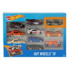 Hot Wheels Spielzeugauto-Set 10 Stück - Mattel