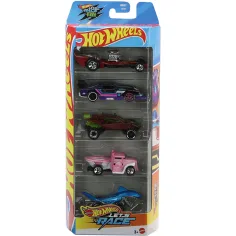 Hot Wheels: Let's Race 5-teiliges Set cooler kleiner Autos 1:64 – Mattel