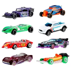 Hot Wheels: Let's Race 8er-Spielzeugauto-Set 1/64 – Mattel